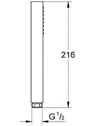 ������ ��� Grohe Euphoria Cube Stick 27699000 1 �����