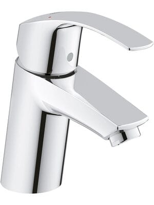 Смеситель для умывальника Grohe EuroSmart S-Size однозахватный, низкий излив 61мм, хром 32467002