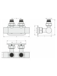 ������� ������� ������� 2�1/2" �������, EU50, ������ ������� 31-1416-1234