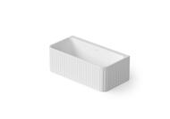 Ванна отдельностоящая Dea Design DD8805 1600 18 (1600х800х560), прямоугольная, слив-перел, д/к, белый