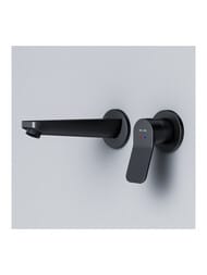 Смеситель AM.PM X-Joy для умывальника, монтируемый в стену, черный  F85A72622