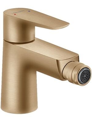 Смеситель Hansgrohe Talis E 71720140 для биде, однорычажный, шлифованная бронза