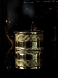 Смеситель Boheme Prestige 152-G-PR для раковины, на 3 отверстия, двухзахватный, золото — изображение 4