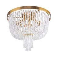 Потолочный светильник Freya Ornament (Орнамент) FR1008CL-06BS, IP20,латунь — изображение 10