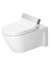 Унитаз подвесной DURAVIT STARCK 2 375х620х335 для сиденья с душем SW, с креплением 2533590000