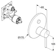 ������������ ������� ������� KLUDI BOZZ 7�1, ��� ����, ������ ������������� 38658N076
