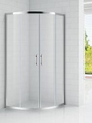 Душевой уголок CEZARES ECO (885-900х885-900х1900) R-2-90-P-Cr стекло матовое/хром