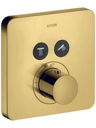Смеситель Axor ShowerSelect S 36707990 термостатический для душа, полир. золото