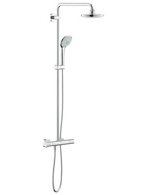 Душевая система Grohe Euphoria 260 27615002 термостат CoolTouch, EcoJoy, верх/руч. душ 1+3 реж, хром