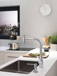 Hansgrohe Дозатор встраиваемый в столешницу 500мл хром 40448000 — изображение 5