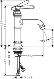 ��������� Axor Montreux 16516820 ��� �����������, �������������, ����