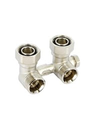 ���� ����������� Uni-Fitt ������� �� 3/4"EK � 3/4"EK �� ����������� ������� � �������� 191N3300