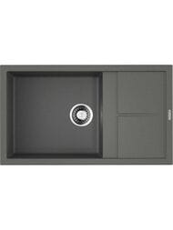 Мойка Omoikiri SUMI 86-PL (860х500х230) врезная, тетогранит, платина 4993651