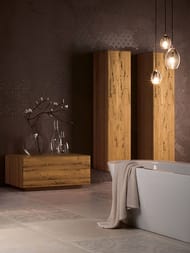 Шкаф Keuco Edition Lignatur (1400х535х400) напольный, 1 ящик, дуб венеция 33322750003
