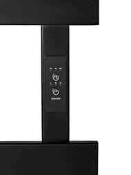 Полотенцесушитель электрический STOUT Neosoul quadro 100х50 черный матовый SHQ-N2QQ-010050
