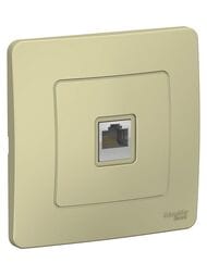 Розетка Systeme Electric BLANCA С/У компьютерная RJ45, кат.5E, БЕЖЕВЫЙ BLNIS045007