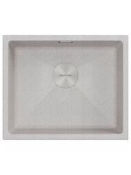 Мойка LUMI 55UNI, IT-GRANIT, LU55-BE, бежевый, 555х460, Paulmark