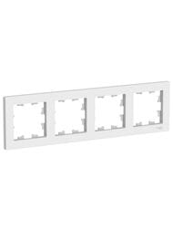 Рамка Systeme Electric ATLASDESIGN 4 поста универсальная лотос ATN001304