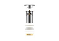 Сливной набор для раковины AQUATEK AQ6004CR