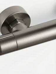 Смеситель для ванны/душа ESKO Bangkok Gun metal BG54GM/BG54AGM настенный, однозахват., темно-серый