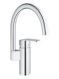 Смеситель Grohe EuroStyle Cosmopolitan 30221002 для кухни однорычажный, высокий излив, хром