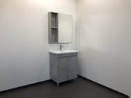 Зеркало-шкаф COMFORTY Осло-70 (700х800х145) подвесной, бетон светлый 00-00006164