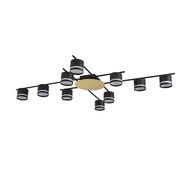 Потолочный светильник Lumion Comfi Agnia 8304/10C, черный