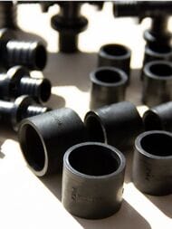 Гильза РОСТЕРМ 25х3,5 PVDF, черная, 25PVDF-Ч