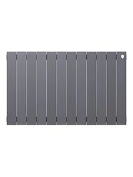 Радиатор биметаллический, 12 секций ROYAL THERMO PianoForte 500 ВШГ 590х970х100 2376 Вт Серебристый