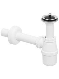 Сифон Viega 1 1/4 x 32 универсальный выпуск, пробка, белый пластик, мод.5726, 103927
