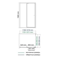 ������� ������ WasserKRAFT Aula 11P 1218x906x1900 ������ ����������/������� ���� 11P07