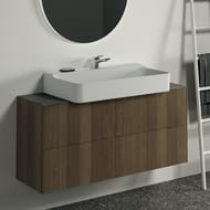 Столешница для тумбы 120 Ideal Standard CONCA 1200x373x6 керамическая, grey stone T4347DI