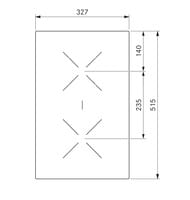������������� �������� ������ BORA Classic 2.0 (327�515) HiLight, 2 ���� �������, ������ CKCB