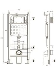����������� Aqueduto TECNICA NOVO + ������ � �������� OVO + ������� ����� RETANGULO NOVO AQDS217