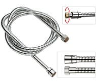 Шланг для душа 200 см Remer 333CNDGAT200, хром — миниатюра 1