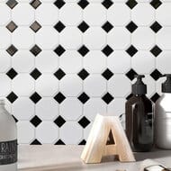 ������� ������������ Starmosaic Octagon small White/Black Matt 295�295�6 �����+������ IDLA2575 (��.)