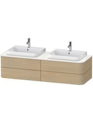 ����� ��� �������� Duravit Happy D.2 Plus 1600�408�550 4 �����, ��� ���������. HP4964B7171