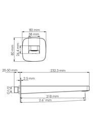 ��������� ��� �������� WasserKRAFT Nuthe A9151.31 ������������, �������������, ����: ������ �������