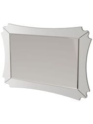 Зеркало Caprigo Бурже 125 1246х842х19 bianco antico 11032-011