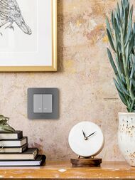 Рамка LEGRAND INSPIRIA 1 пост дымчатый 673937