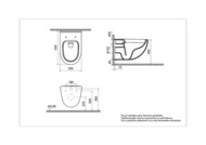 ������ ��������� Vitra S40 540�345�400 ��� �������,����������������� ��������,�������. 7759B003-0075