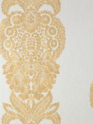 Обои флизелиновые Thibaut Damask Resource 4 (0,52х10,05) рисунок, песочные T89131 (рулон)