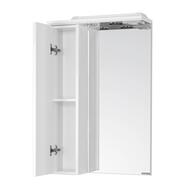 Зеркальный шкаф AQUATON Панда 50 1A007402PD01L 500x172x798 левый с подсветкой, белый глянец