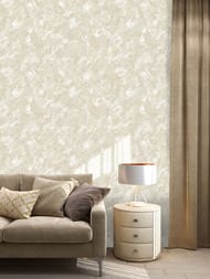 Обои виниловые на флизелине Grandeco VOYAGE (1,06х10,05) текстура, светло-бежевые R137102 (рул.)