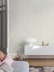 Обои виниловые на флизелине Grandeco Anita (10,05х1,06) деревья, белые A81901 (рул.)