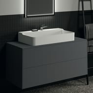 Тумба под раковину Ideal Standard CONCA 1200x505x550 2 ящ внешних, антрацит, стол.с вырезом T3943Y2
