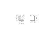 ������� Vitra Valarte � ������� ���������, ������������� 124-003R009