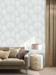 Обои виниловые на флизелине Grandeco Originale (1,06х10,05) деревья, серые R166136 (рул.)