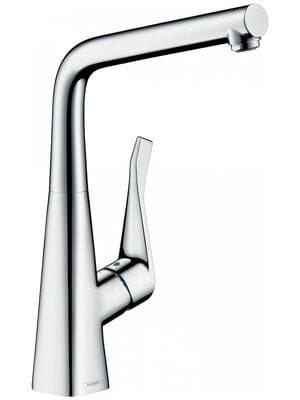 Смеситель Hansgrohe Metris M71 для кухни 320мм поворотный излив хром 14822000