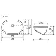 �������� ������������ ����� Ceramicanova Element 565�385�210 ��������, �������, ����� CN6044